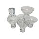 Art Deco vodka glasses, former Czechoslovakia, 1930s, set of 6