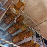 Amber whiskey set