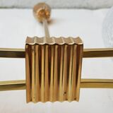 Large brass chandelier