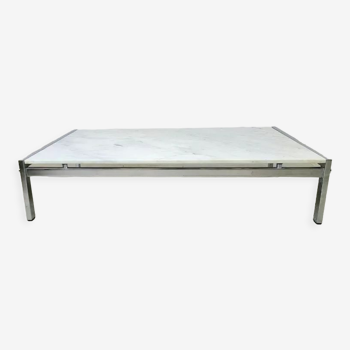 Vintage marble coffee table design J.A.Motte for Airborne 1960