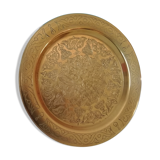 Moroccan copper platter