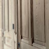 7m solid wood office cupboard set with 10 doors 1950