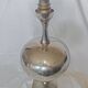 Pied de lampe Philippe Barbier, inox, 1970