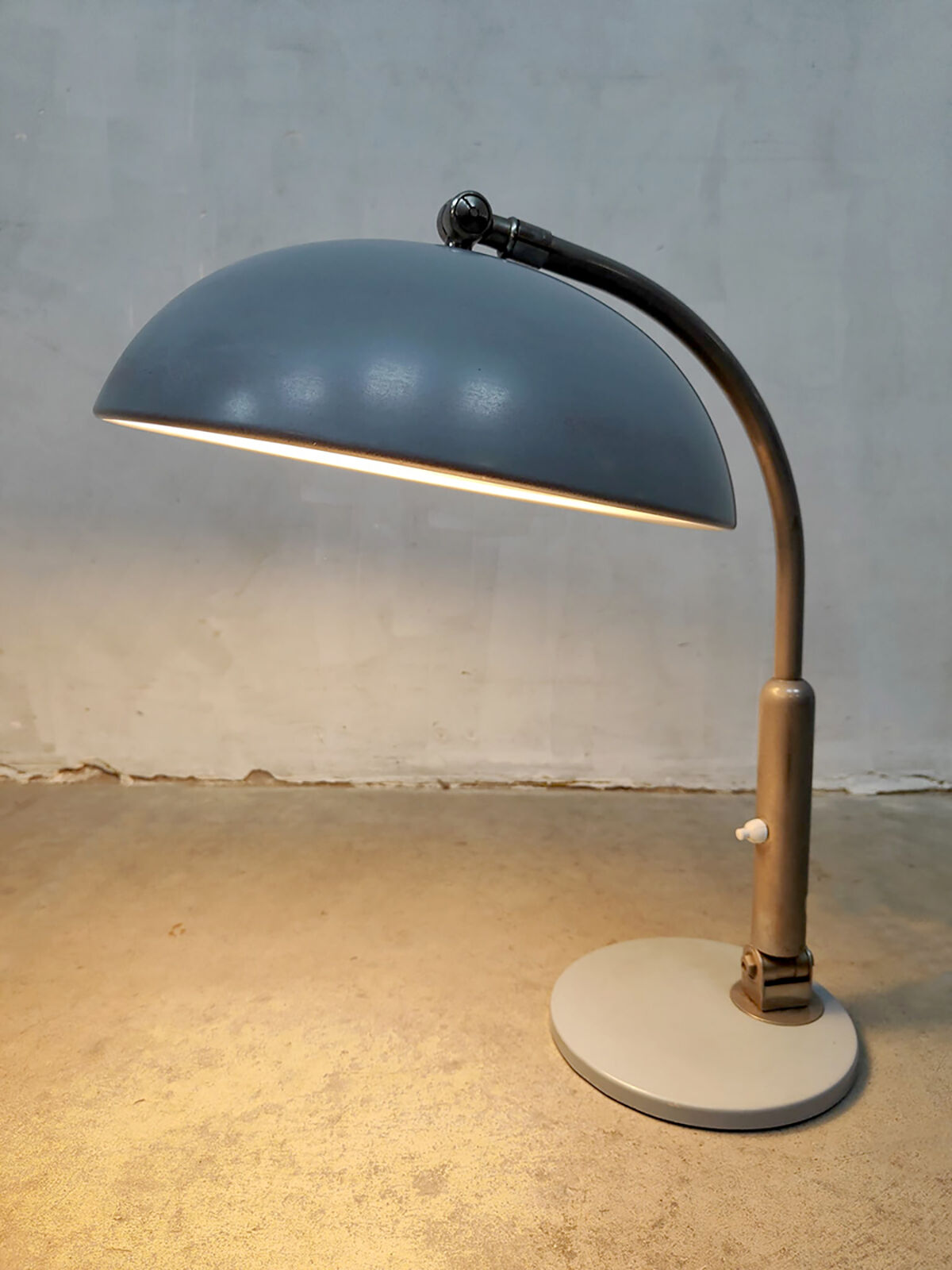 Vintage dutch design table desk lamp  busquet hala zeist