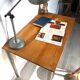 Old country pine side table