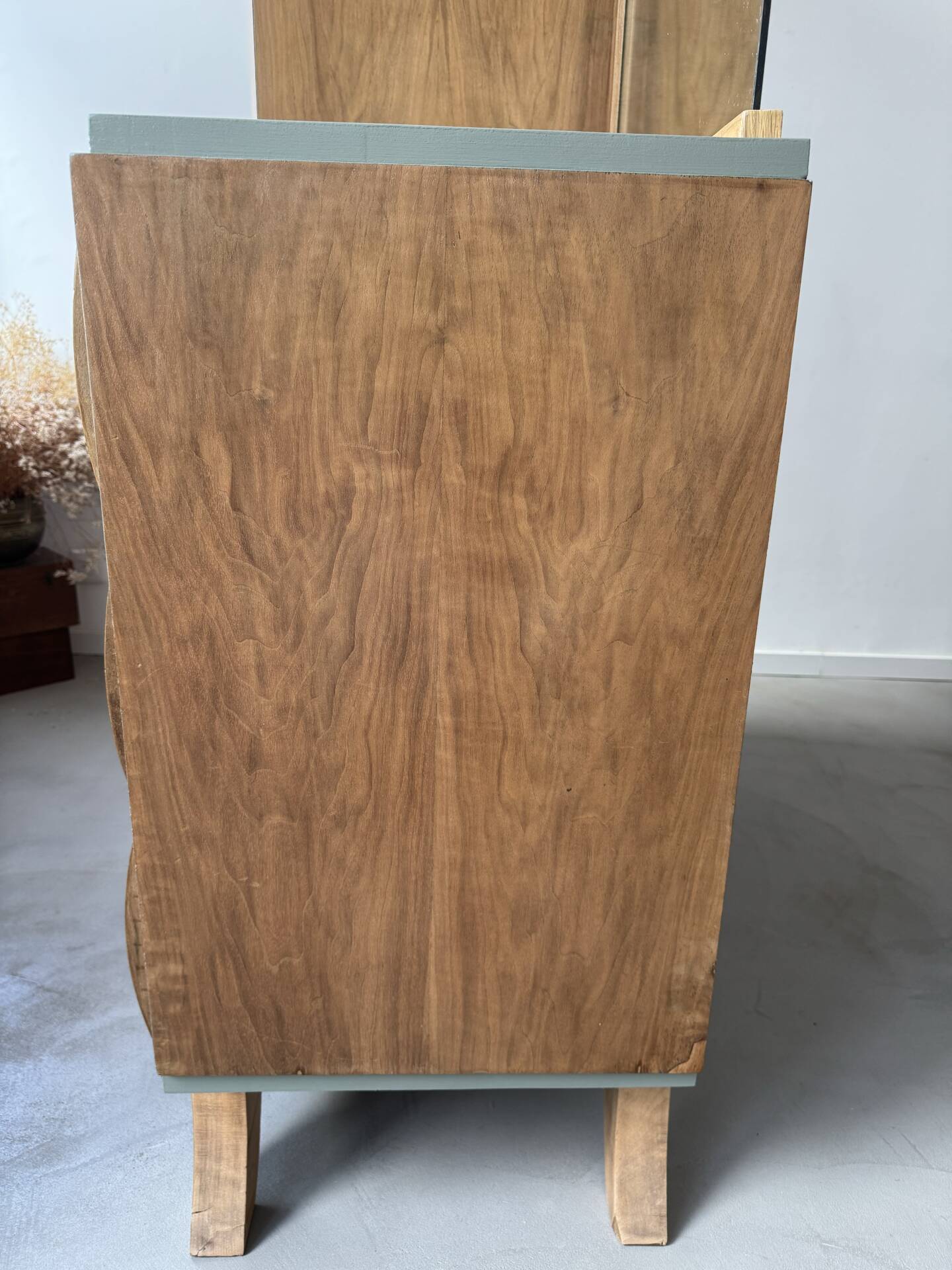 Asymmetrical Art Deco wardrobe