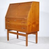 Secrétaire de bureau en teck de conception danoise des années 1960, modèle 68,