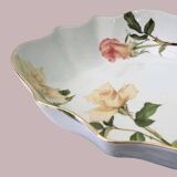 Hand painted porcelain fruit bowl