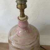 Vintage glazed ceramic lamp