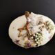 19th century egg-shaped porcelain box