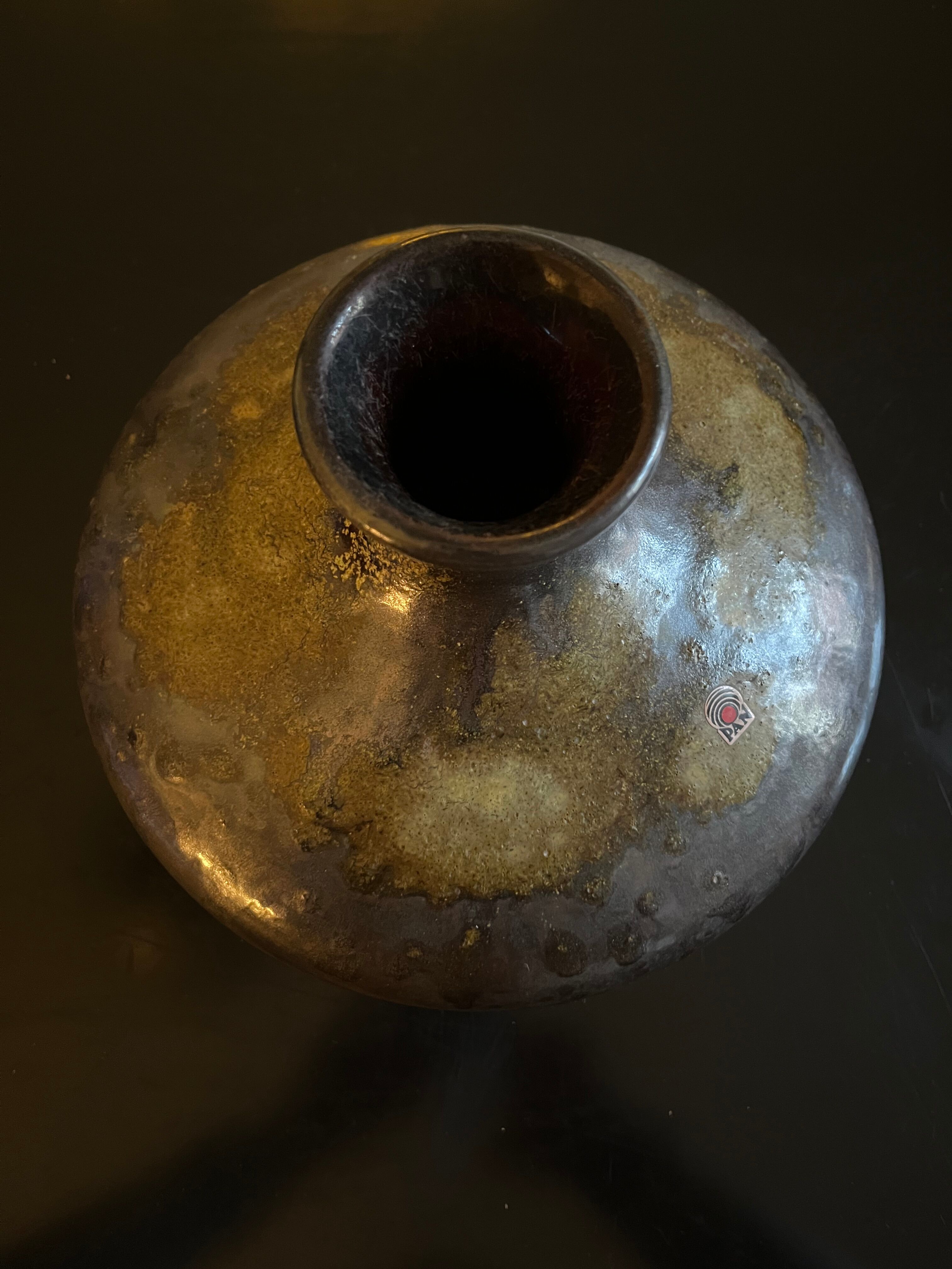Vase en céramique années 60