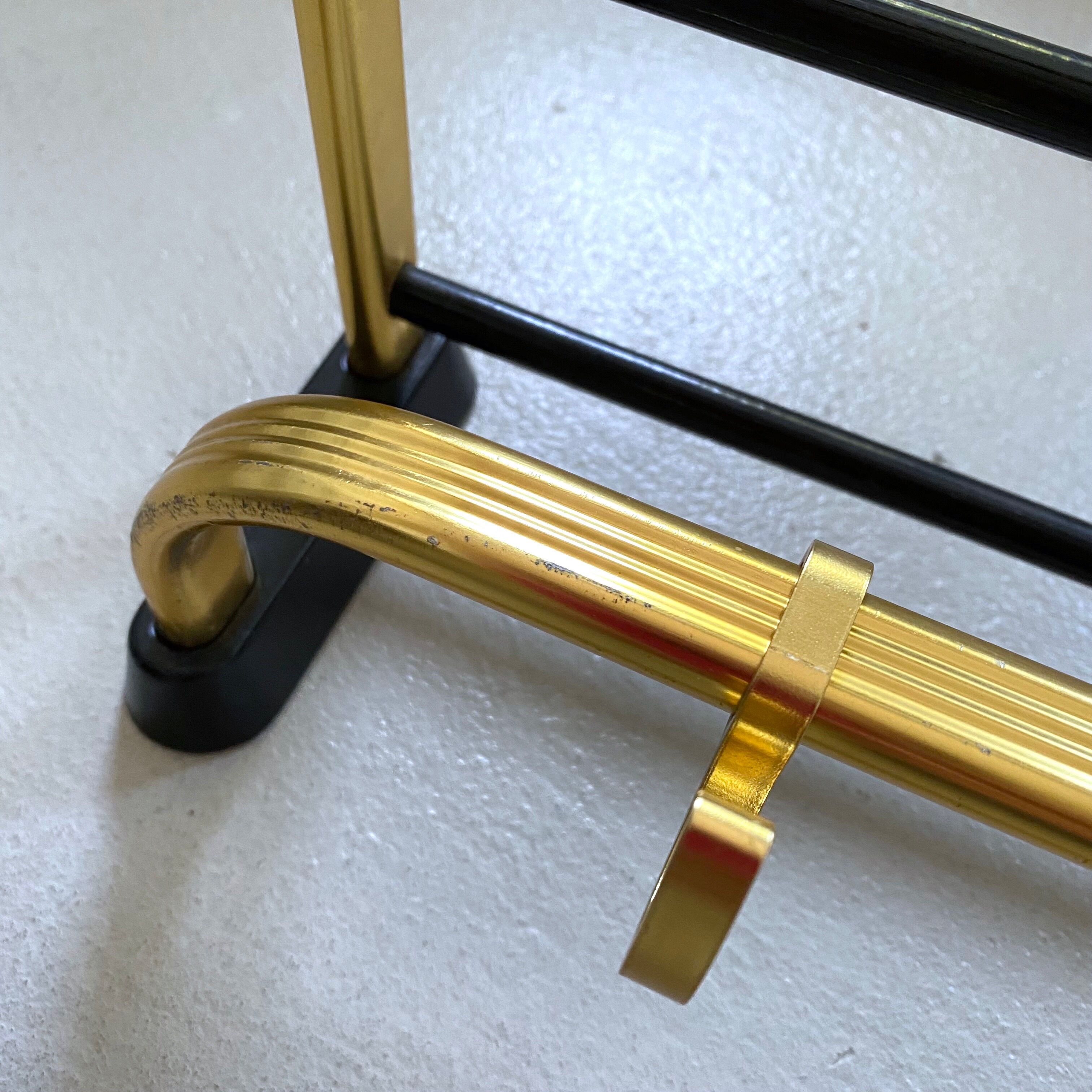 60s wall coat rack