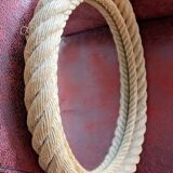 Vintage rope mirror