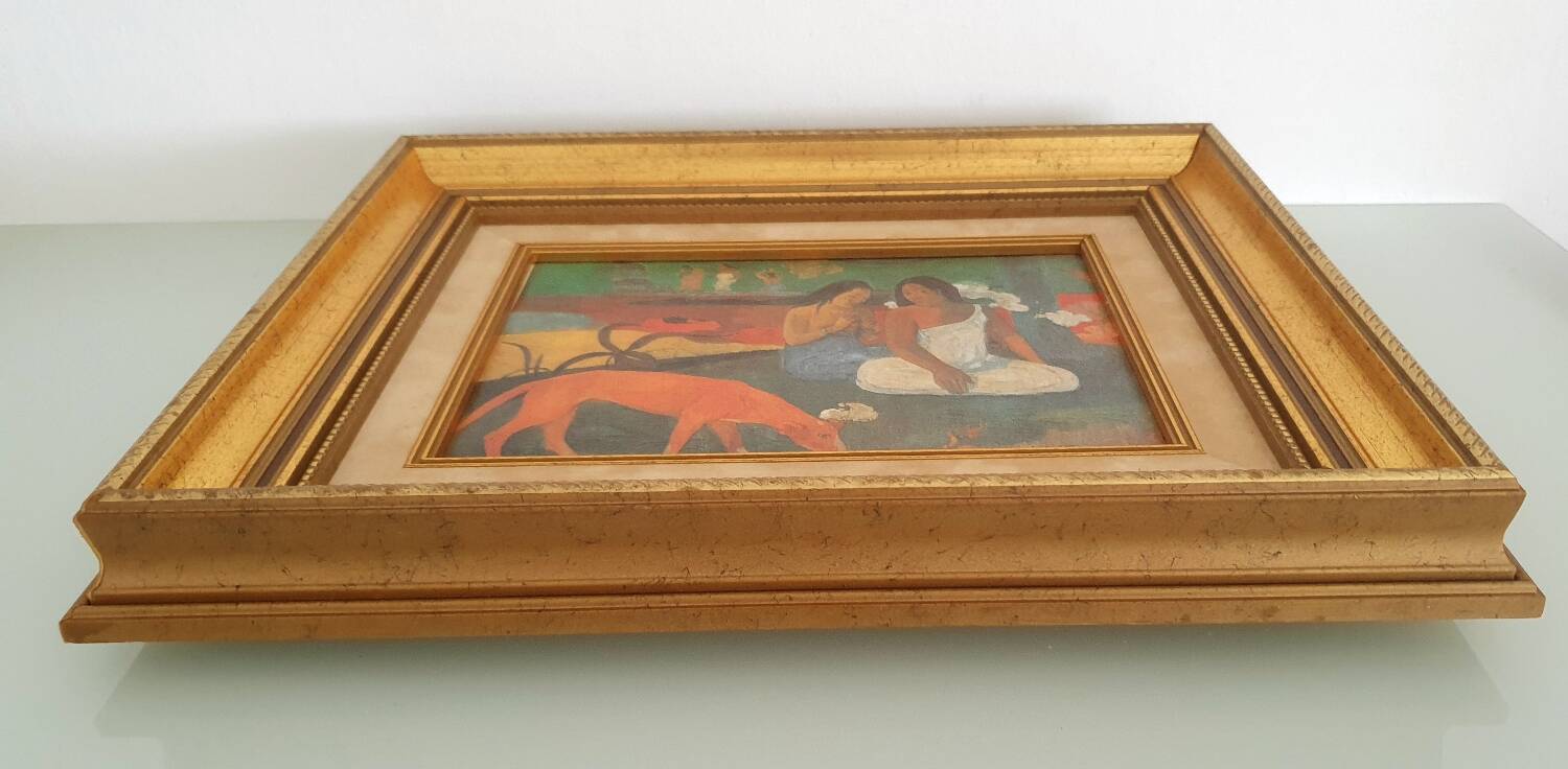 Reproduction on canvas - Arearea by Paul Gauguin