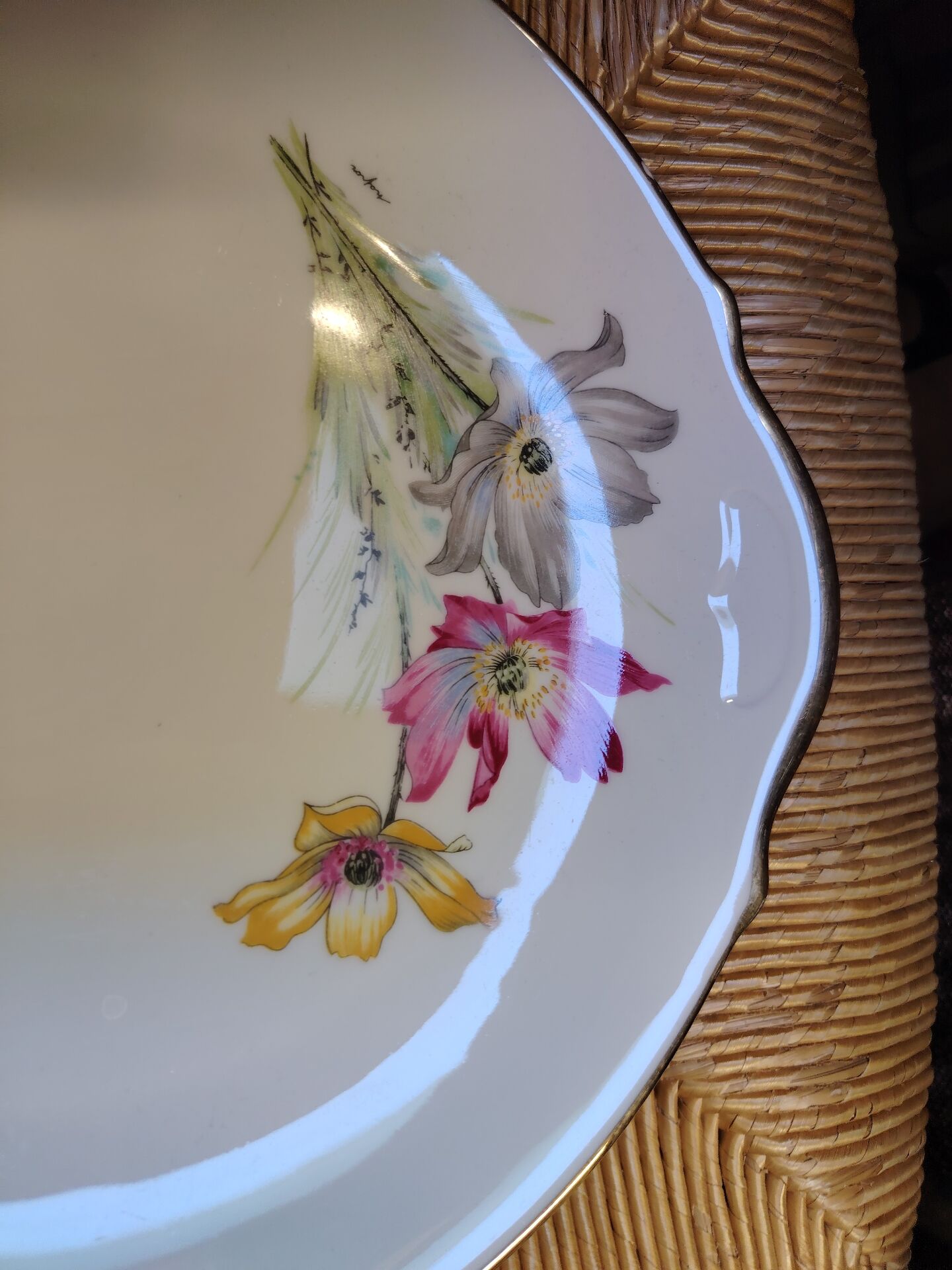 CCP luxury porcelain 12 dessert plates