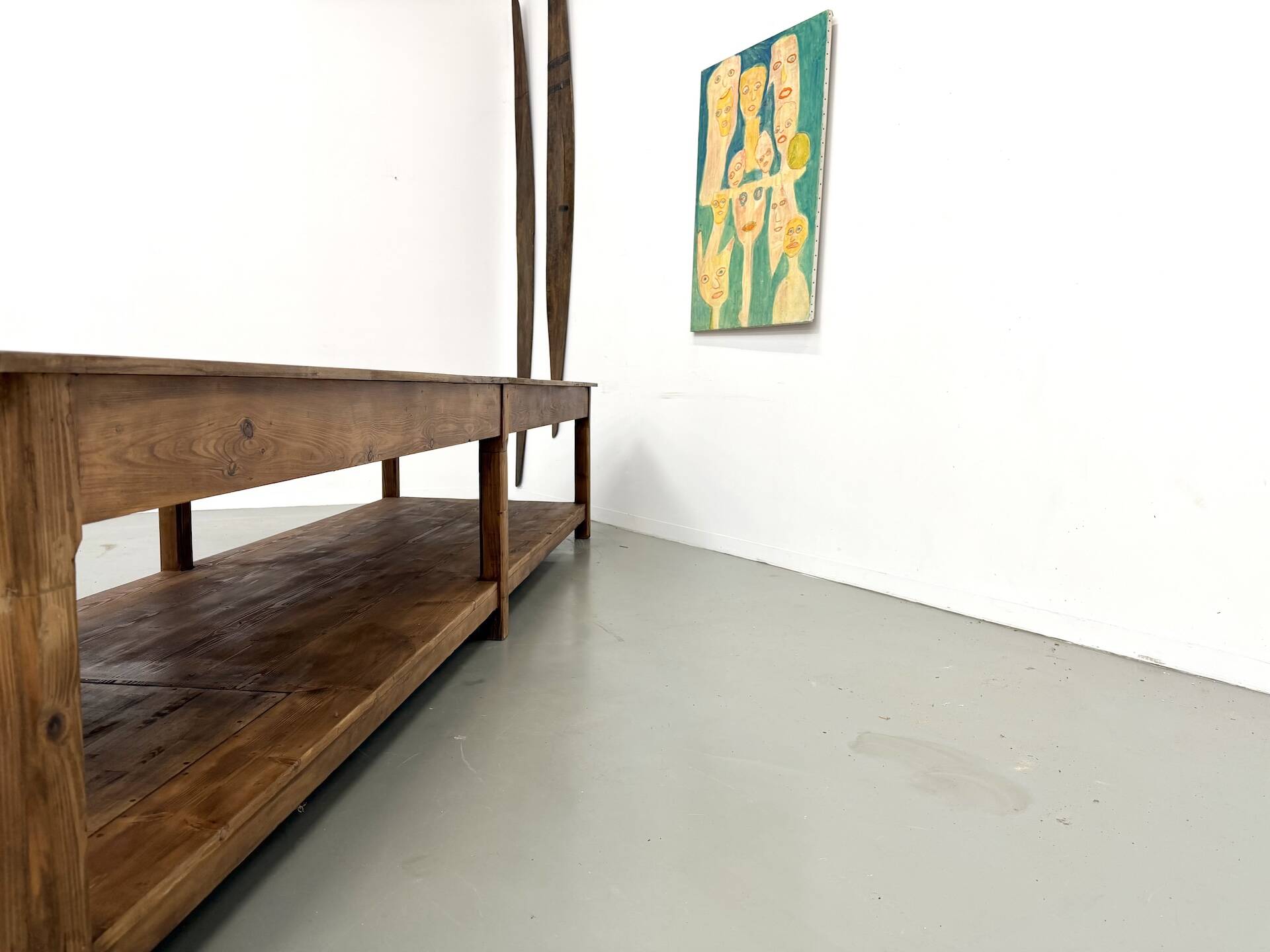 XXL draper's table from the 1950s