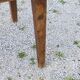 Old farm table spindle legs 195cm
