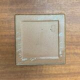 Vintage 1970s minimalist Japanese studio pottery vase from Tokoname.