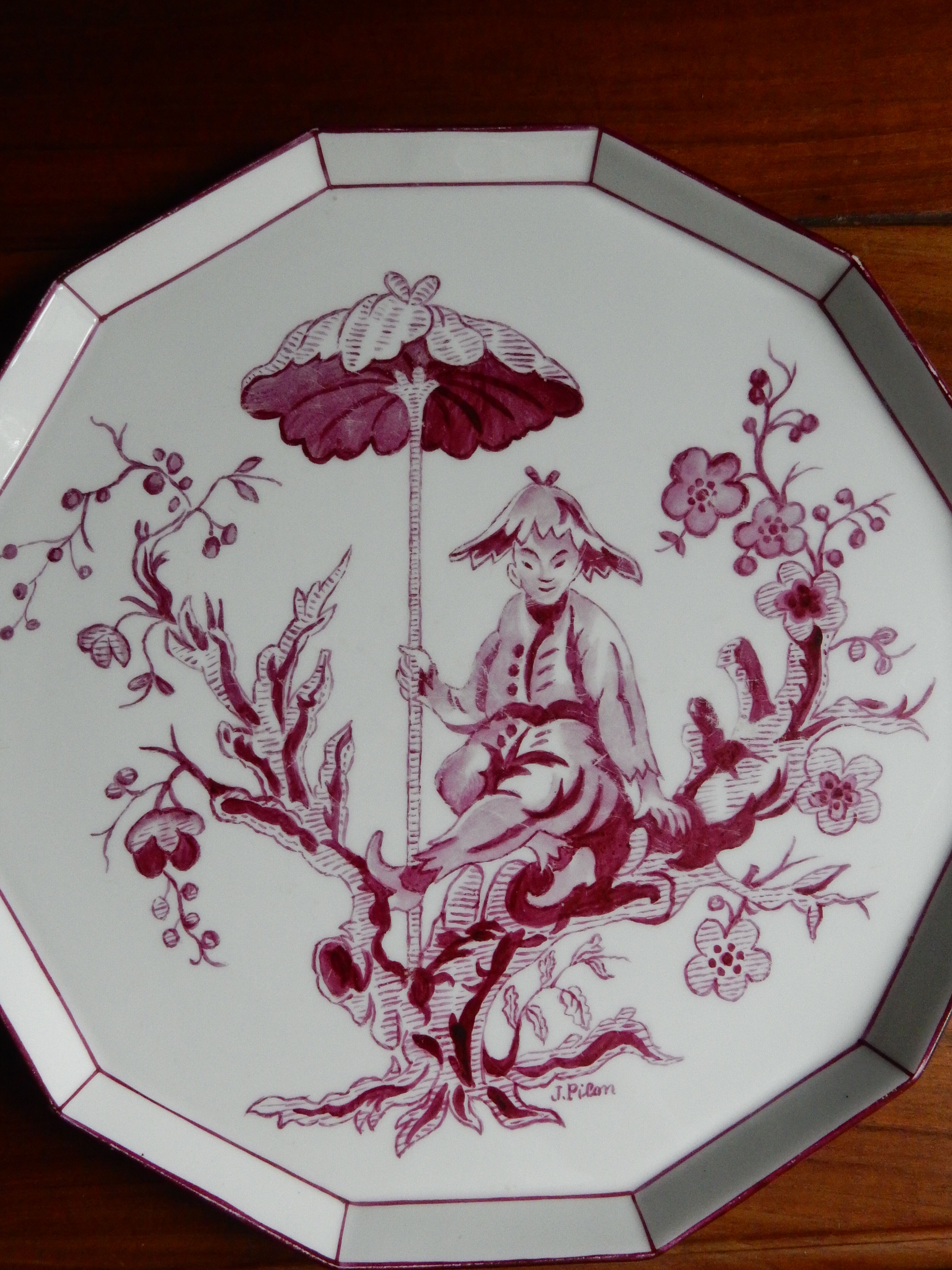 Limoges pie dish