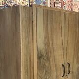 English Art Deco walnut penderie