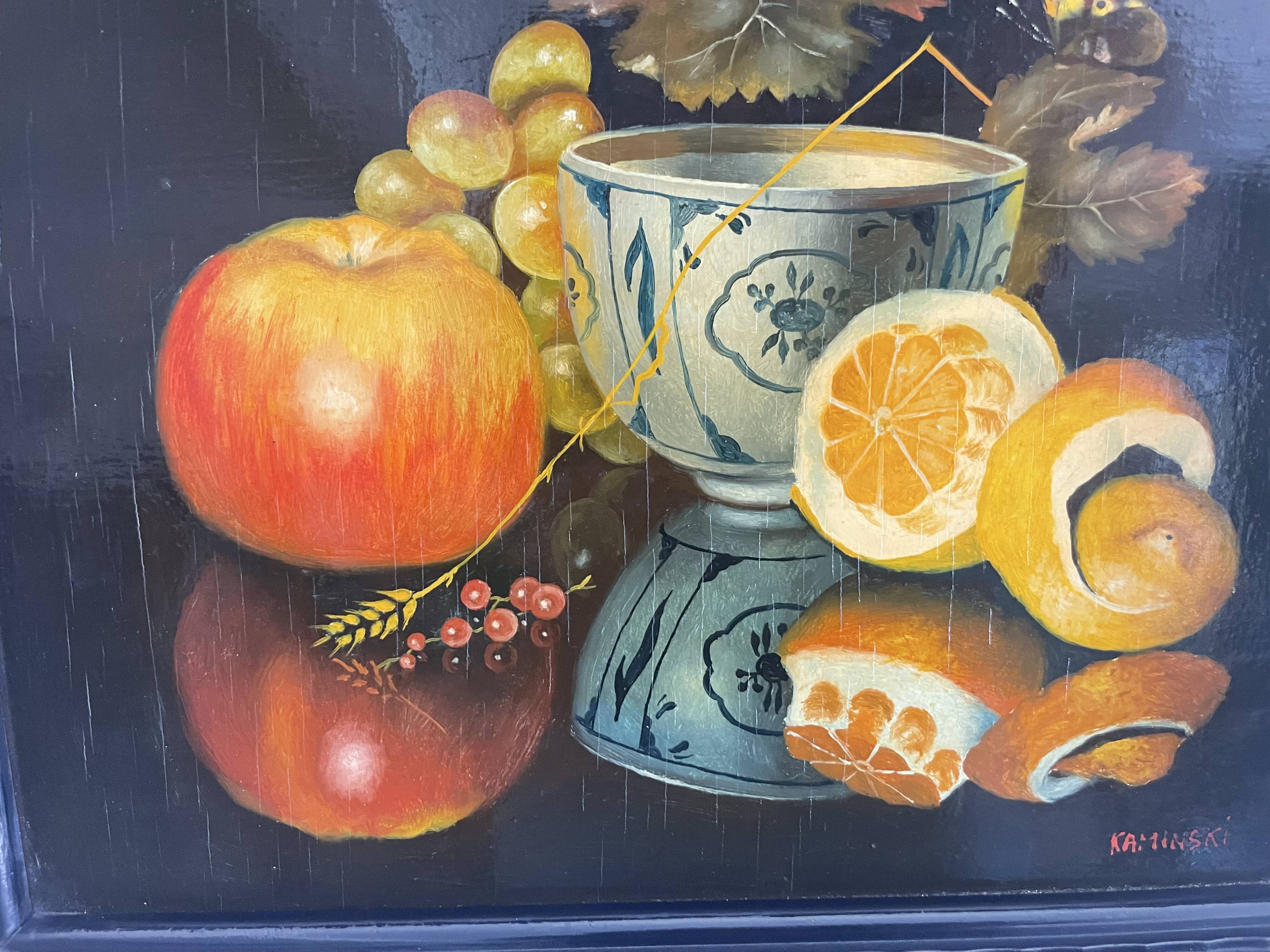 Still life in orange