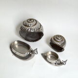 Paire de boites escargots