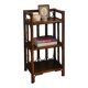 Occasional shelf bookcase in rattan
