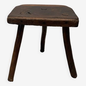 Brutalist tripod stool