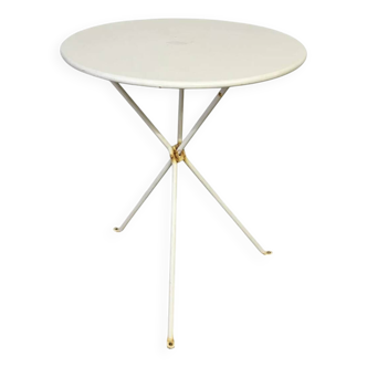 Table bistrot en métal vintage