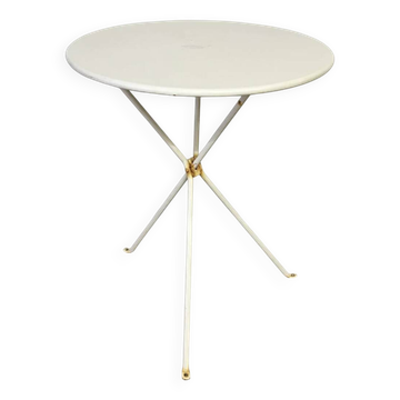 Table bistrot en métal vintage