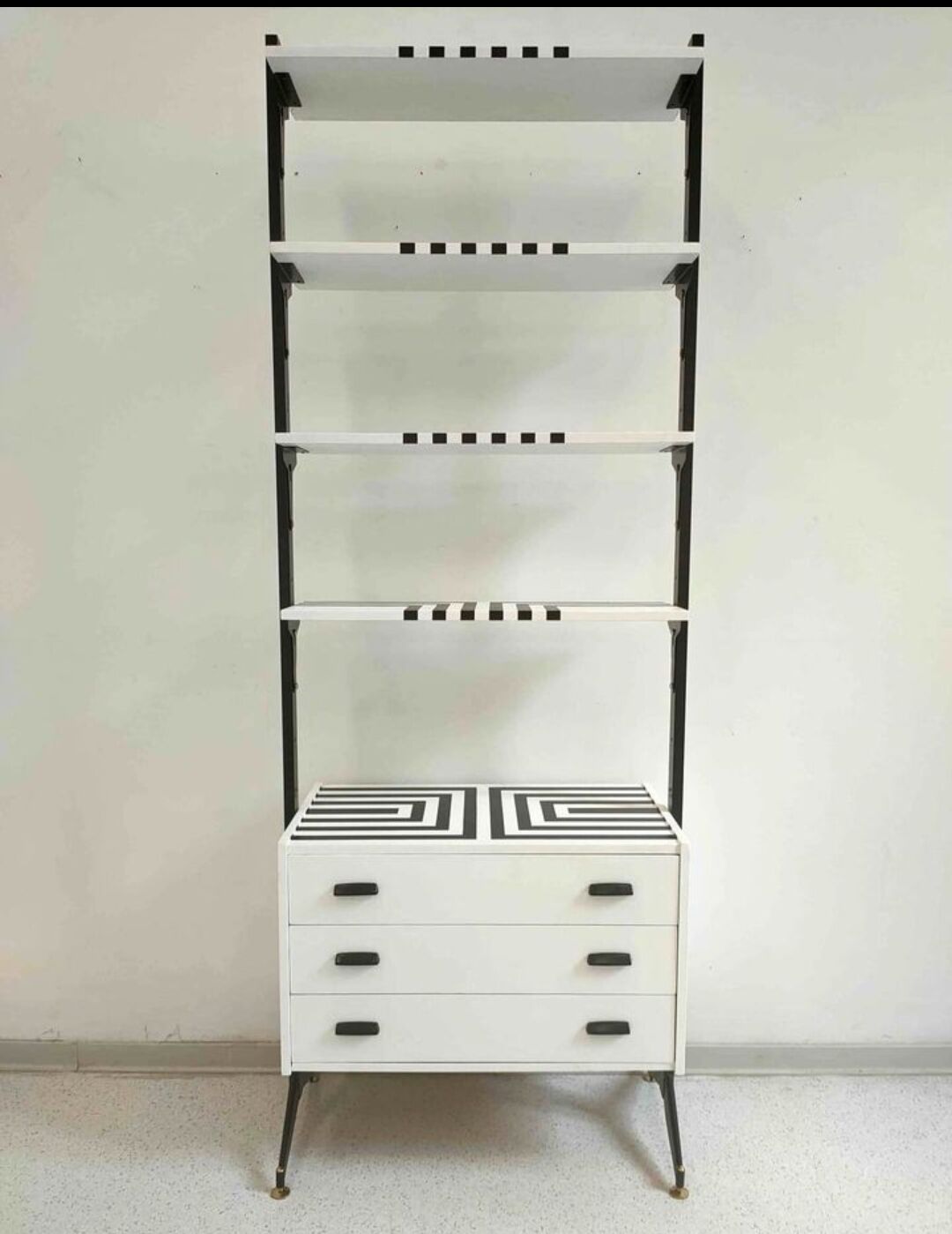 Vintage modular bookcase