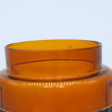 Pharmacy/apothecary old amber glass pot