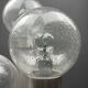 Brushed aluminium floor lamp, Italy, 1970s