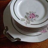 Limoges porcelain dessert service