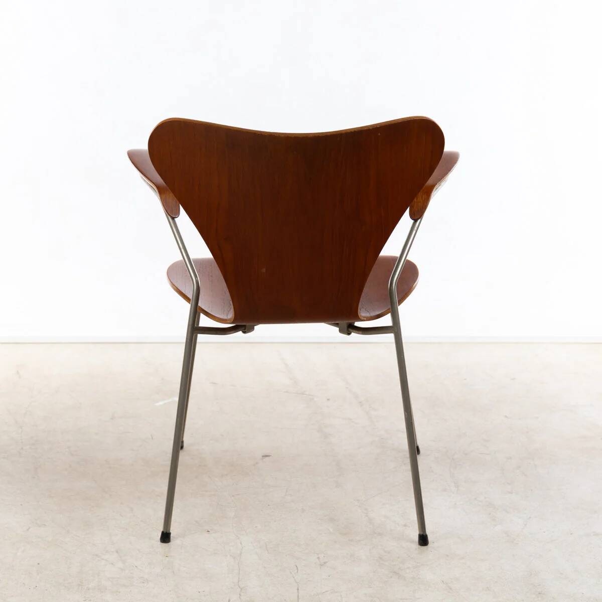 1950s Arne Jacobsen Armchair Teak, by Fritz Hansen