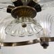 Mid-Century Modern Chandelier, Murano, Barovier Style, 1950s