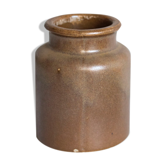 Old vintage stoneware pot