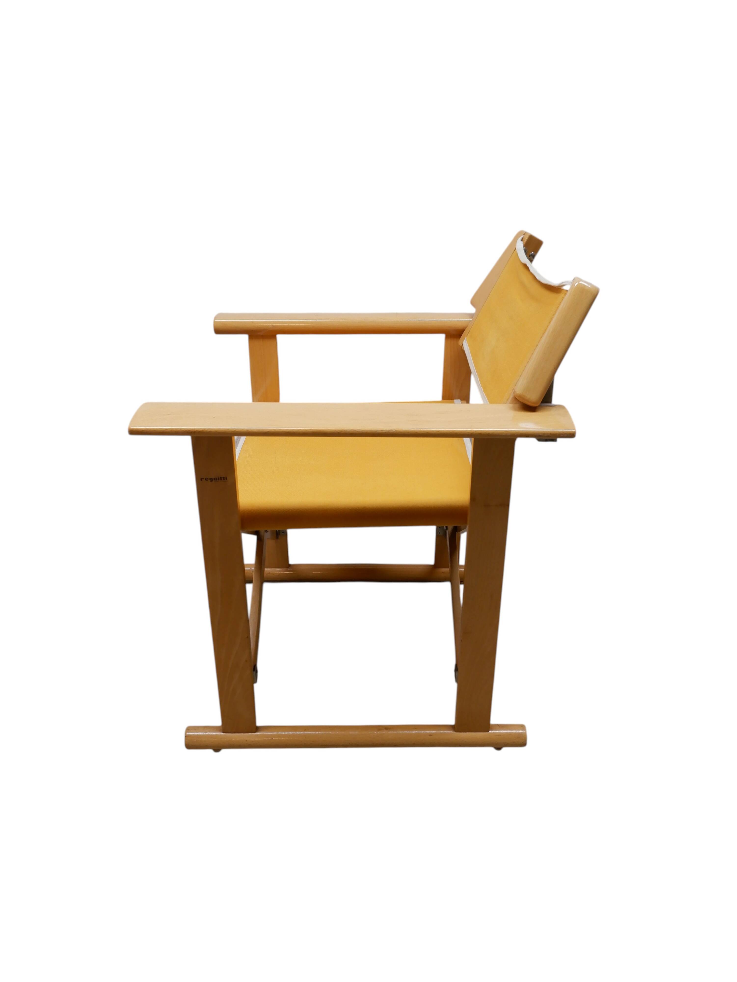 Folding armchair by Carlo Hauner for Fratelli Reguitti