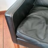 Borge Mogensen pair of armchairs, Fredericia Denmark edition