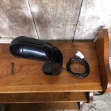 Ancienne Lampe Design BAMBINA de Fase 80’s Ein France Noir Vintage