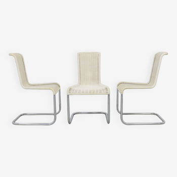 3 x Dining Chair “B20” by Axel Bruchhäuser for Tecta, 1980s