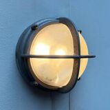 Mid-Century Danish Outdoor Metal Wall Lamp Model Skot by Lauritz Knudsen for Louis Poulsen, 1960s