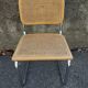 Chaise cannée vintage 1970