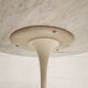 Marble round dining table, Eero Saarinen, Knoll International