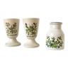 Vases grès herbier