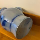 Enameled stoneware pitcher