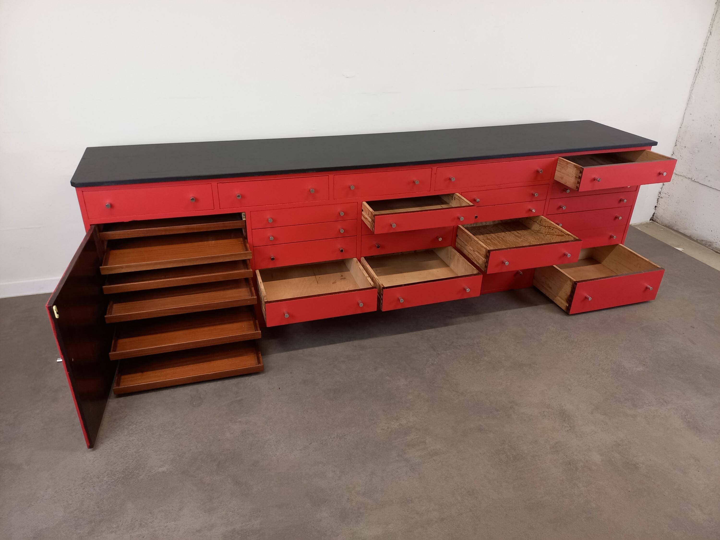 Optician's drawer unit