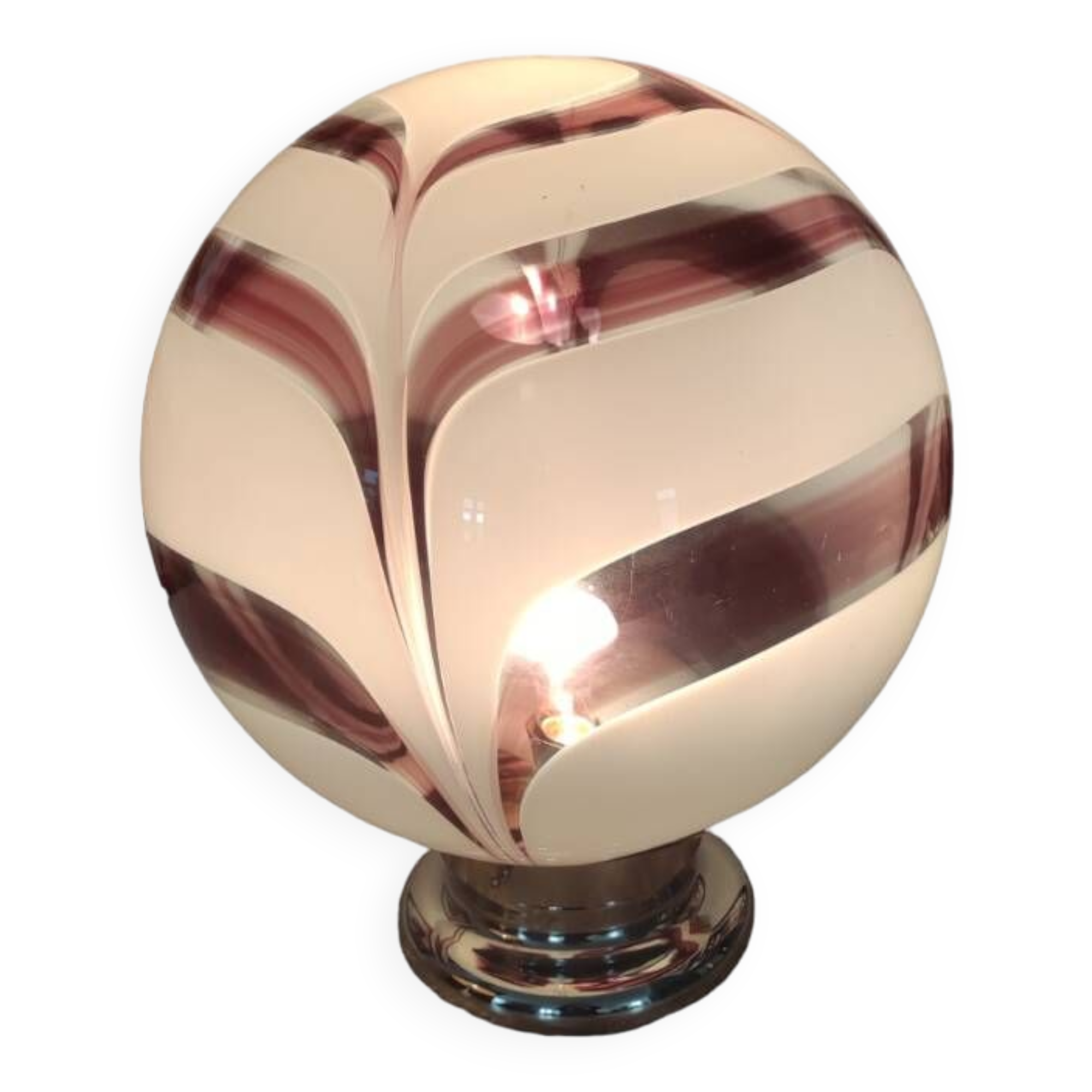 Large XXL Murano glass lamp Carlo Nason 1970s