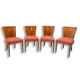 Art Deco Dining Chairs H-214 by Jindrich Halabala for ÚP Závody, 1950's