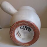 Ceramic pitcher from the 1950s by Capron